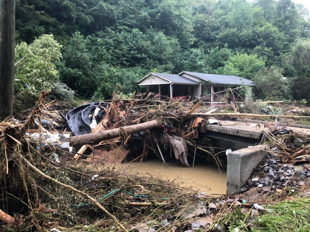 Incredible Amount Of Debris Removed From Flood Stricken Hurley ...