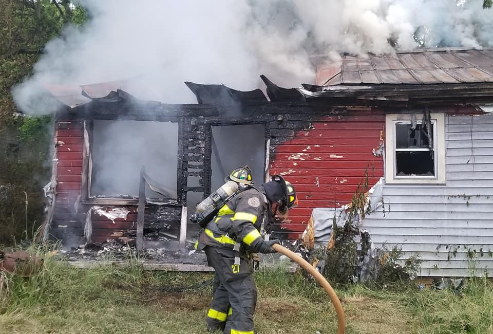 Tusculum Volunteer Fire Department: Home severely damaged during Monday ...