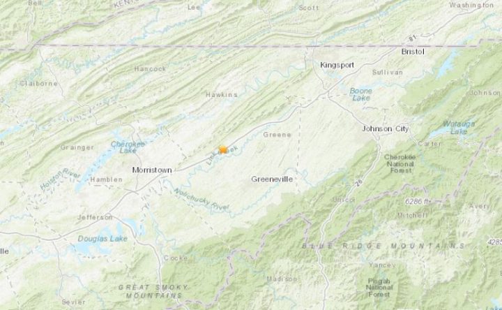 U.S. Geological Survey reports 2.0 magnitude earthquake in Greene ...